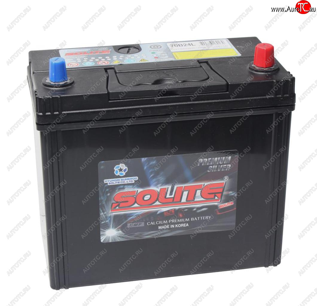 8 549 р. Аккумулятор SOLITE 59Ач обратная полярность SOLITE 6ст59(0) 70b24l  с доставкой в г. Пермь