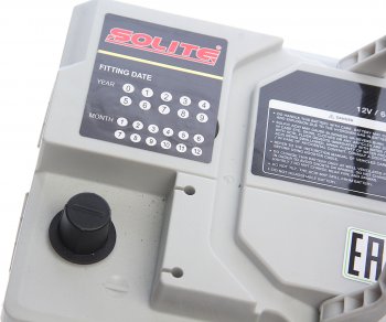 21 749 р. Аккумулятор SOLITE AGM 60Ач обратная полярность SOLITE 6ст60(0) agm60l  с доставкой в г. Пермь. Увеличить фотографию 2