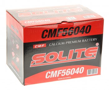 10 499 р. Аккумулятор SOLITE 60Ач обратная полярность,низкий SOLITE 6ст60(0) cmf 56040  с доставкой в г. Пермь. Увеличить фотографию 3