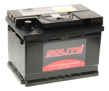 10 499 р. Аккумулятор SOLITE 60Ач обратная полярность,низкий SOLITE 6ст60(0) cmf 56040  с доставкой в г. Пермь. Увеличить фотографию 1