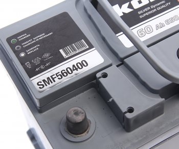 10 899 р. Аккумулятор KORTEX SILVER Dynamic 60Ач обратная полярность KORTEX 6ст60(0) smf560400  с доставкой в г. Пермь. Увеличить фотографию 2