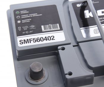10 799 р. Аккумулятор KORTEX SILVER Dynamic 60Ач обратная полярность, низкий KORTEX 6ст60(0) smf560402  с доставкой в г. Пермь. Увеличить фотографию 2