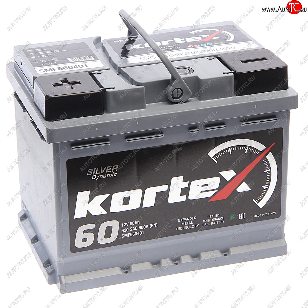 10 749 р. Аккумулятор KORTEX SILVER Dynamic 60Ач KORTEX 6ст60(1) smf560401  с доставкой в г. Пермь