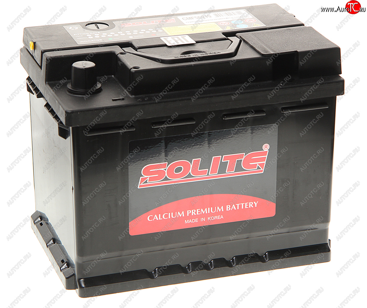 11 899 р. Аккумулятор SOLITE 62Ач обратная полярность SOLITE 6ст62(0) cmf 56219  с доставкой в г. Пермь