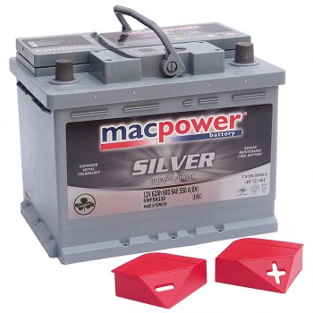 8 949 р. Аккумулятор MACPOWER 62Ач обратная полярность MACPOWER 6ст62(0) smf56030  с доставкой в г. Пермь. Увеличить фотографию 3