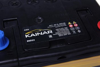 8 749 р. Аккумулятор KAINAR Asia 65Ач обратная полярность KAINAR 6ст65(0) 75d23l(88d23l)  с доставкой в г. Пермь. Увеличить фотографию 2