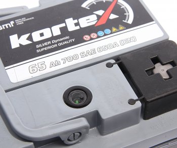 12 249 р. Аккумулятор KORTEX SILVER Dynamic 65Ач обратная полярность KORTEX 6ст65(0) smf565400  с доставкой в г. Пермь. Увеличить фотографию 2