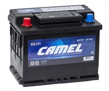 8 299 р. Аккумулятор CAMEL 65Ач CAMEL 6ст65(1) l2  с доставкой в г. Пермь. Увеличить фотографию 1