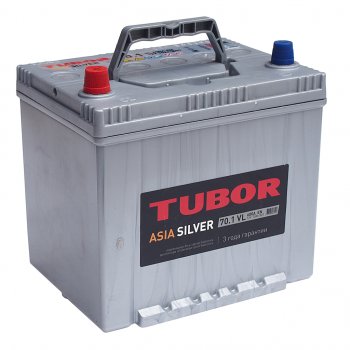 Аккумулятор TUBOR Asia Silver 70Ач TUBOR 6ст70(1) d23r