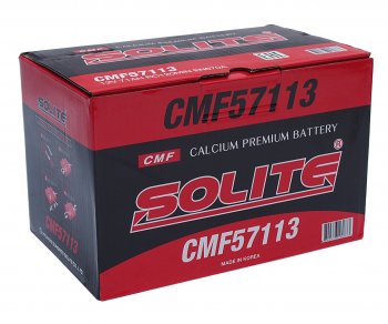 10 999 р. Аккумулятор SOLITE 71Ач обратная полярность,низкий SOLITE 6ст71(0) cmf 57113  с доставкой в г. Пермь. Увеличить фотографию 4