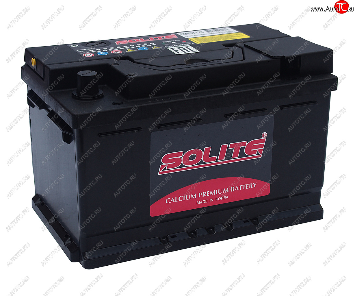 10 999 р. Аккумулятор SOLITE 71Ач обратная полярность,низкий SOLITE 6ст71(0) cmf 57113  с доставкой в г. Пермь