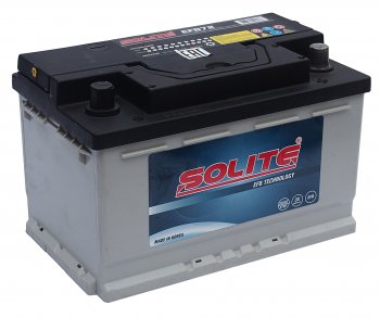 Аккумулятор SOLITE EFB 72А/ч обратная полярность,низкий SOLITE 6ст72(0) efb72 SOLITE 6ст72(0) efb72