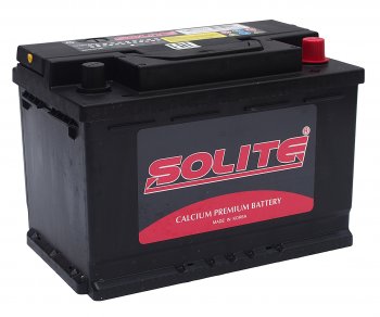 Аккумулятор SOLITE 74Ач обратная полярность SOLITE 6ст74(0) cmf 57412