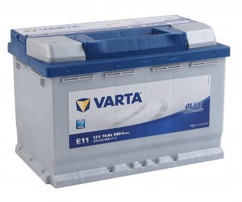 Аккумулятор VARTA Blue Dynamic 74Ач обратная полярность VARTA 6ст74(0) е11