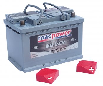 12 599 р. Аккумулятор MACPOWER 75Ач обратная полярность MACPOWER 6ст75(0) smf57540  с доставкой в г. Пермь. Увеличить фотографию 3