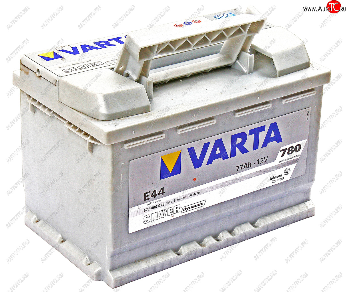 18 699 р. Аккумулятор VARTA Silver Dynamic 77Ач обратная полярность VARTA 6ст77(0) е44  с доставкой в г. Пермь