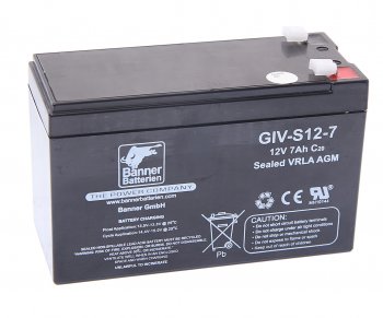 Аккумулятор BANNER GIV-S 7Ач BANNER 6ст7 giv-s 12-7