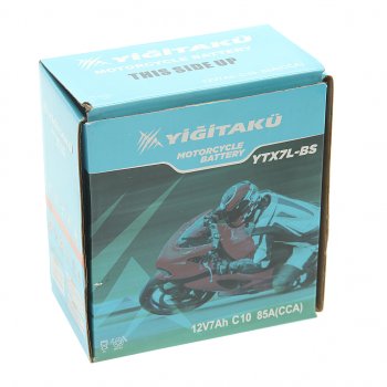 2 399 р. Аккумулятор YIGITAKU MOTO GEL 7А/ч MACPOWER 6ст7 ytx7l-bs(mf) MACPOWER 6ст7 ytx7l-bs(mf)  с доставкой в г. Пермь. Увеличить фотографию 3