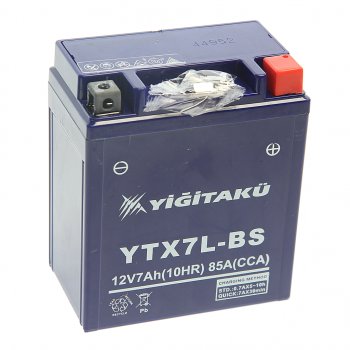 Аккумулятор YIGITAKU MOTO GEL 7А/ч MACPOWER 6ст7 ytx7l-bs(mf) MACPOWER 6ст7 ytx7l-bs(mf)