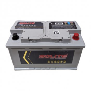27 999 р. Аккумулятор SOLITE AGM 80Ач обратная полярность SOLITE 6ст80(0) agm80l  с доставкой в г. Пермь. Увеличить фотографию 3