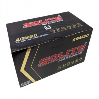 27 999 р. Аккумулятор SOLITE AGM 80Ач обратная полярность SOLITE 6ст80(0) agm80l  с доставкой в г. Пермь. Увеличить фотографию 6