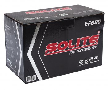 19 999 р. Аккумулятор SOLITE EFB 80Ач обратная полярность SOLITE 6ст80(0) efb80  с доставкой в г. Пермь. Увеличить фотографию 4
