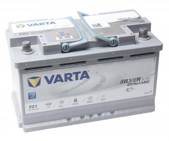 Аккумулятор VARTA Silver Dynamic AGM 80Ач обратная полярность VARTA 6ст80(0) f21 (a6)