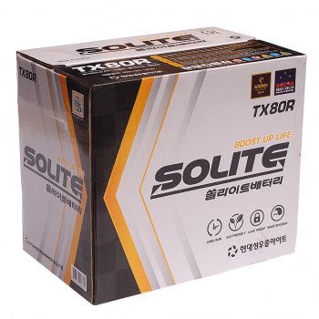 13 599 р. Аккумулятор SOLITE 80Ач SOLITE 6ст80(1) 90d26r taxi 80r  с доставкой в г. Пермь. Увеличить фотографию 3