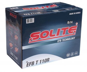 16 999 р. Аккумулятор SOLITE EFB Asia 90Ач SOLITE 6ст90(1) t110r  с доставкой в г. Пермь. Увеличить фотографию 4