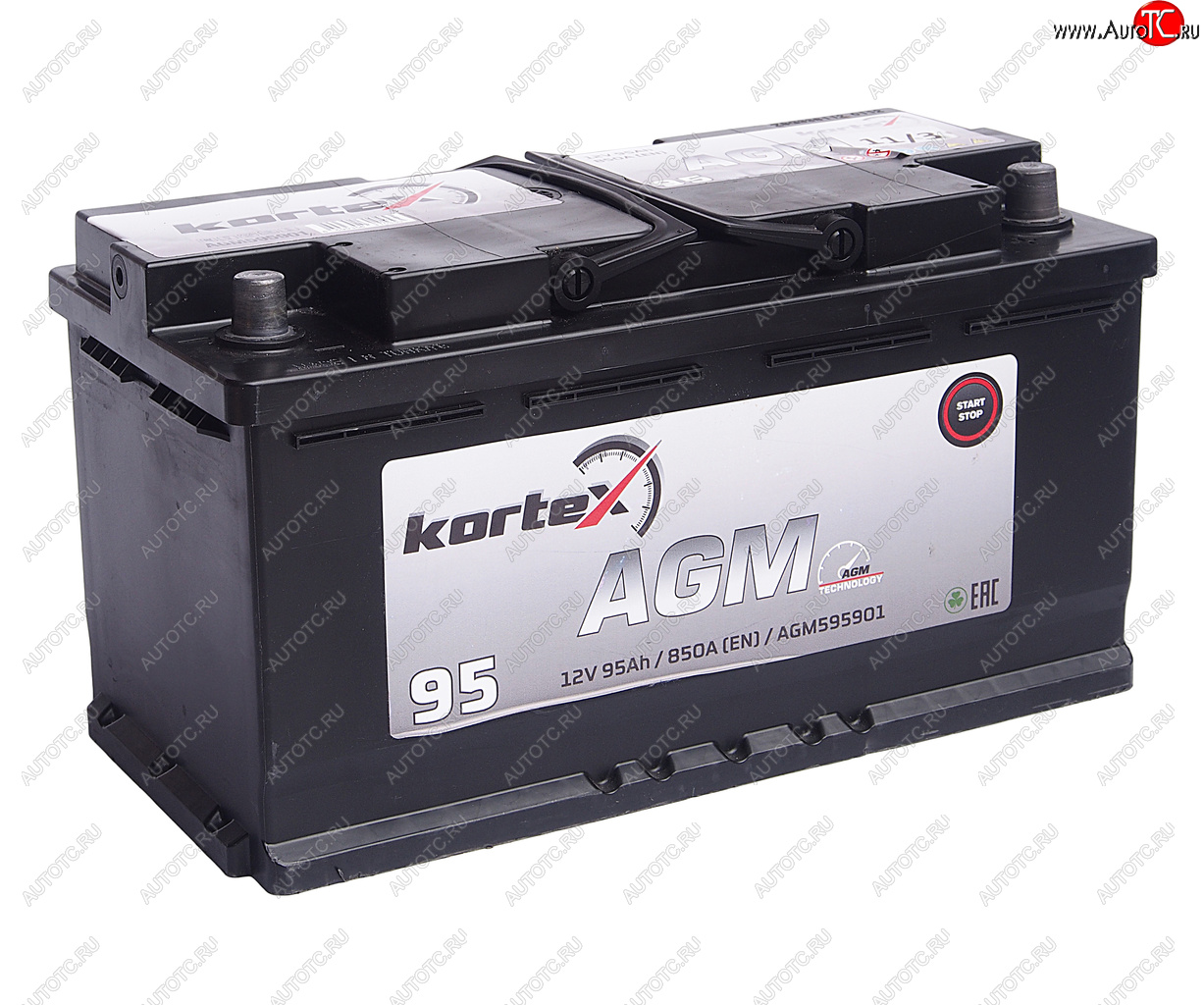 28 999 р. Аккумулятор KORTEX AGM 95Ач обратная полярность KORTEX 6ст95(0) agm595901  с доставкой в г. Пермь