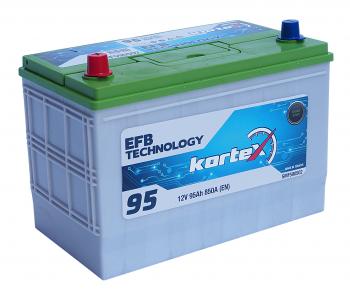 Аккумулятор KORTEX EFB ASIA 95Ач KORTEX 6ст95(1) smf590502 (d31)