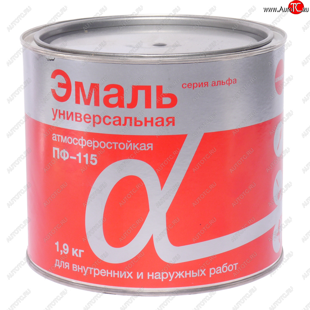 539 р. Краска черная 1.9кг ПФ-115 АЛЬФА АЛЬФА 704  с доставкой в г. Пермь