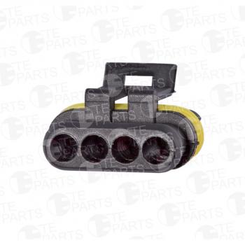 689 р. Разъем SCANIA DAF IVECO электрический (4-х контактный) (7811032+7811046) TE PARTS TE PARTS 7111078  с доставкой в г. Пермь. Увеличить фотографию 4