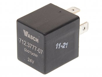 389 р. Реле поворота 24V (2х21)х2 аналог HELLA 4AZ 001 879-021 ЭНЕРГОМАШ ЭНЕРГОМАШ 712.3777-07  с доставкой в г. Пермь. Увеличить фотографию 1