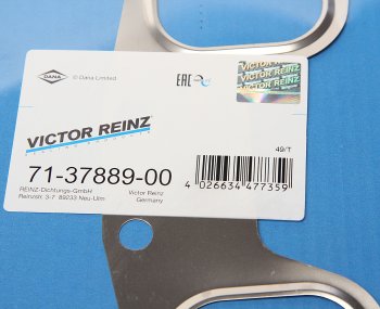 749 р. Прокладка ЯМЗ-650.10 коллектора выпускного VICTOR REINZ VICTOR REINZ 71-37889-00  с доставкой в г. Пермь. Увеличить фотографию 2