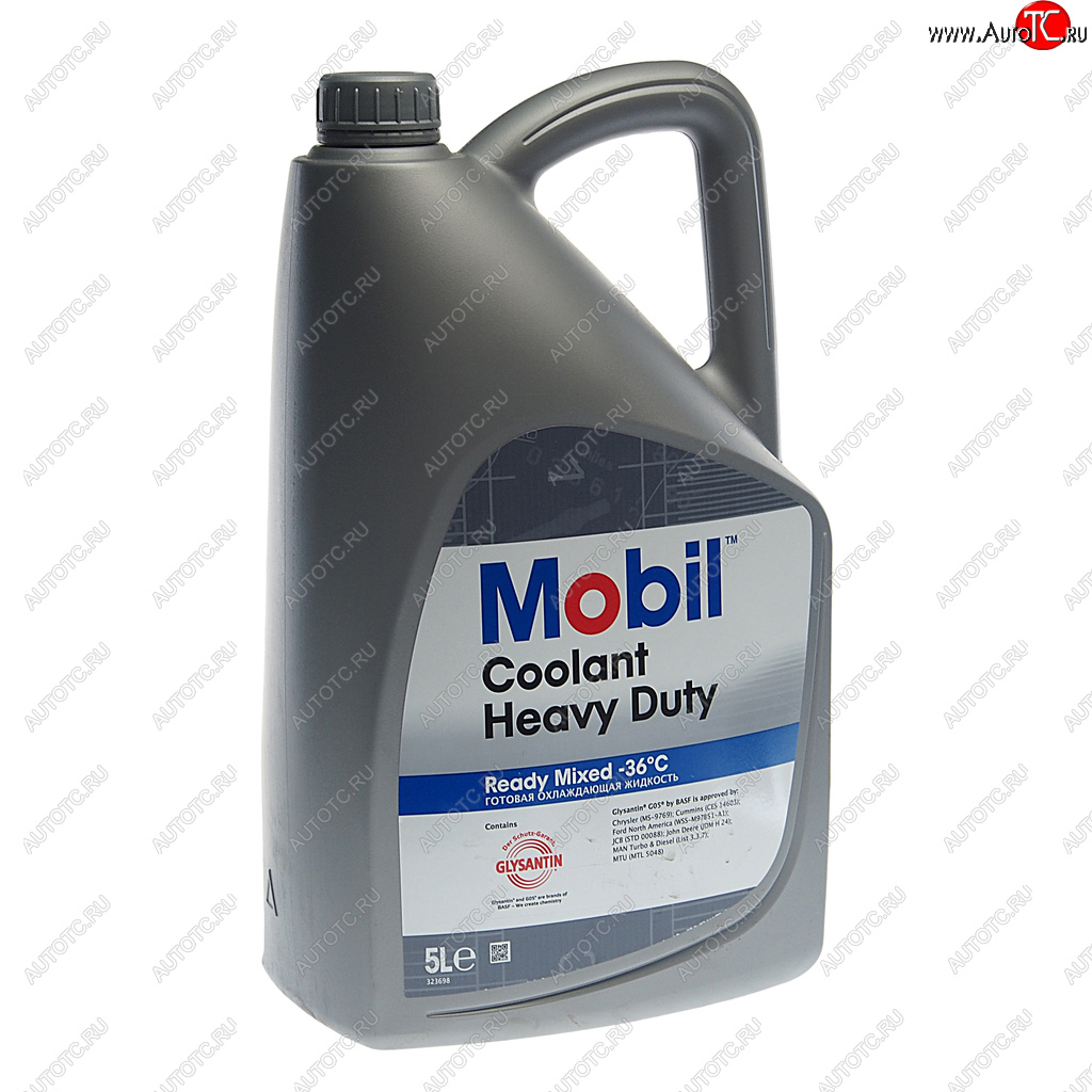 4 399 р. Антифриз желтый 5л COOLANT HEAVY DUTY MOBIL MOBIL 720943  с доставкой в г. Пермь