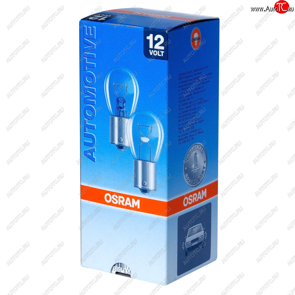94 р. Лампа 12V P214W BAZ15d OSRAM OSRAM 7225  с доставкой в г. Пермь