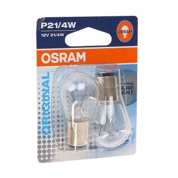 286 р. Лампа 12V P214W BAZ15d блистер (2шт.) OSRAM OSRAM 7225-02b  с доставкой в г. Пермь. Увеличить фотографию 1