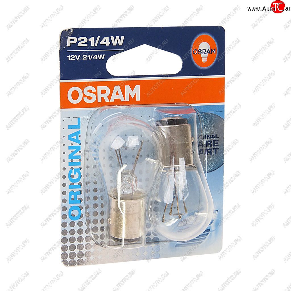 286 р. Лампа 12V P214W BAZ15d блистер (2шт.) OSRAM OSRAM 7225-02b  с доставкой в г. Пермь