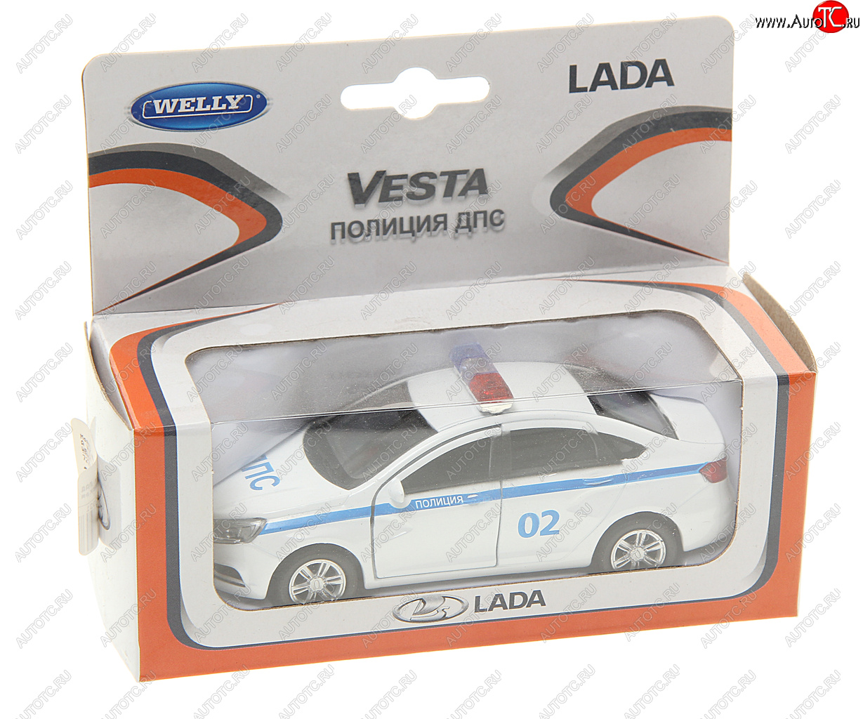 849 р. Модель автомобиля ЛАДА Vesta металлическая WELLY WELLY 727024727048727031  с доставкой в г. Пермь