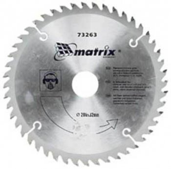 389 р. Диск пильный 140х20мм 20 зубьев + кольцо 1620 MATRIX MATRIX 73210  с доставкой в г. Пермь. Увеличить фотографию 1