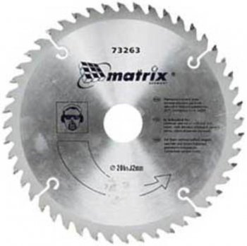 959 р. Диск пильный 200х32мм 60 зубьев + кольцо 3032 MATRIX MATRIX 73264  с доставкой в г. Пермь. Увеличить фотографию 1
