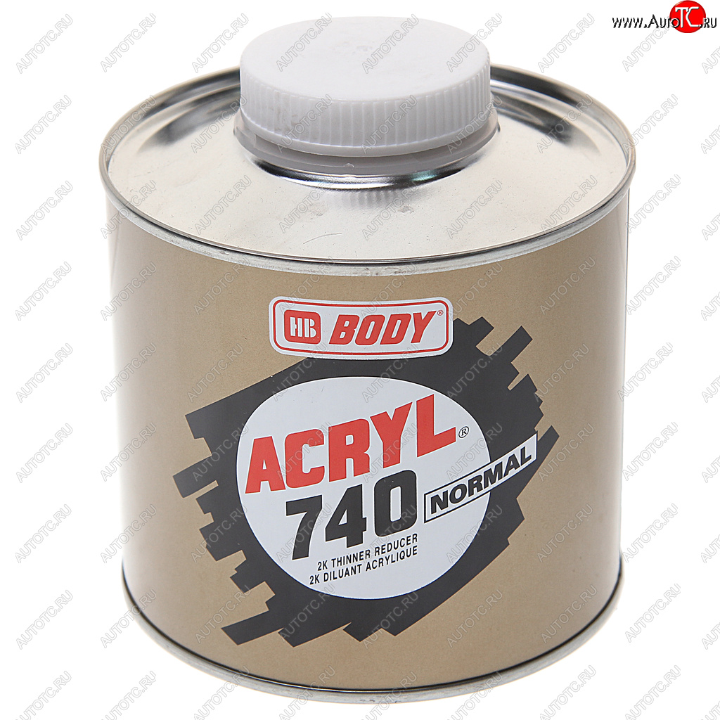 699 р. Растворитель ACRYL 740 Normal 0.5л BODY BODY 7400000000  с доставкой в г. Пермь