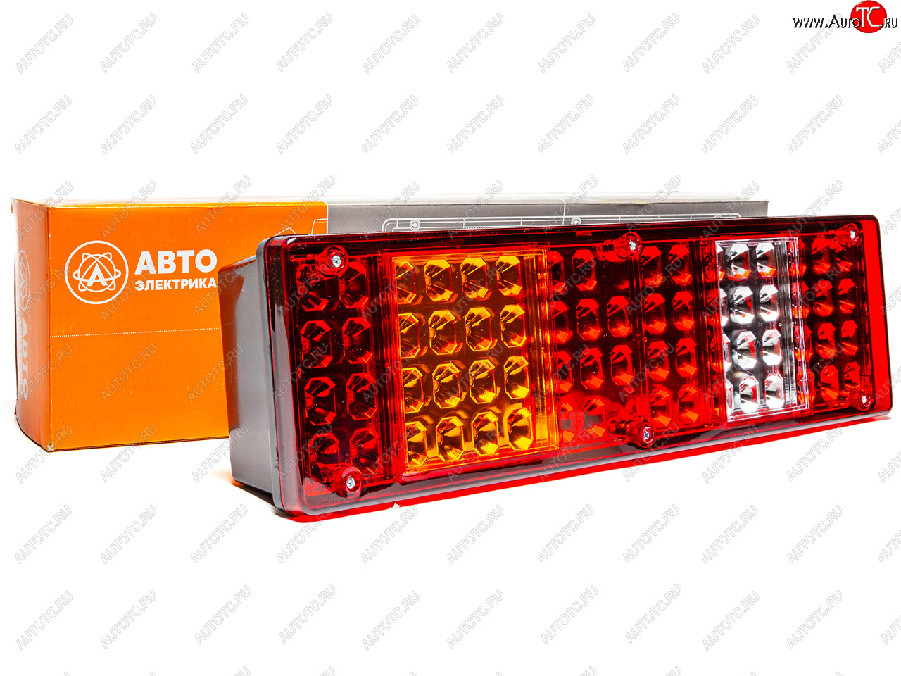 2 099 р. Фонарь задний КАМАЗ левый (разъем Tyco Electronics) AVTOELECTRICA AVTOELECTRICA 7452.3716-09 ае  с доставкой в г. Пермь