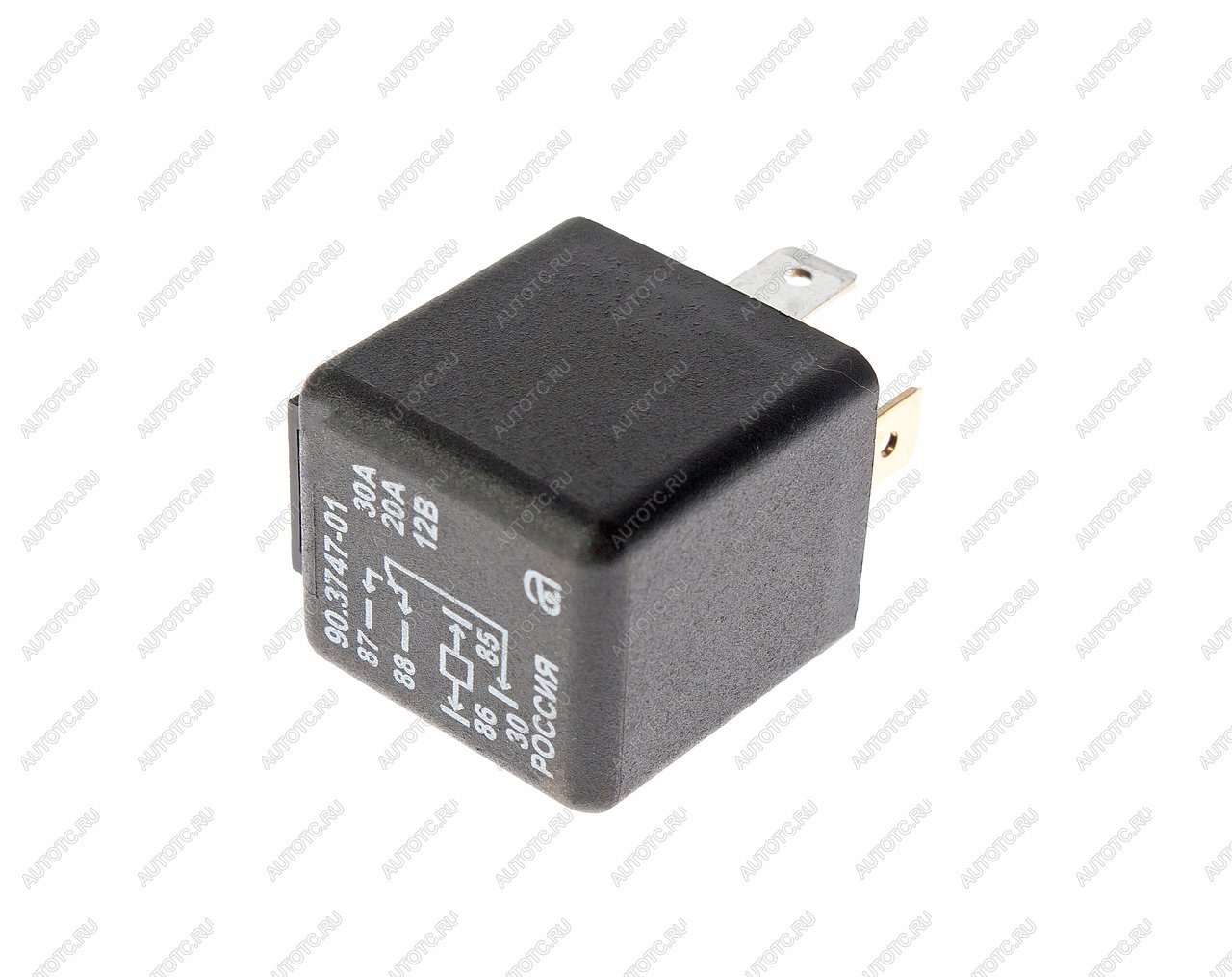 176 р. Реле электромагнитное 12V 5-ти контактное 3020А переключ. карман под кронштейн АВАР АВАР 75.3777-01  с доставкой в г. Пермь