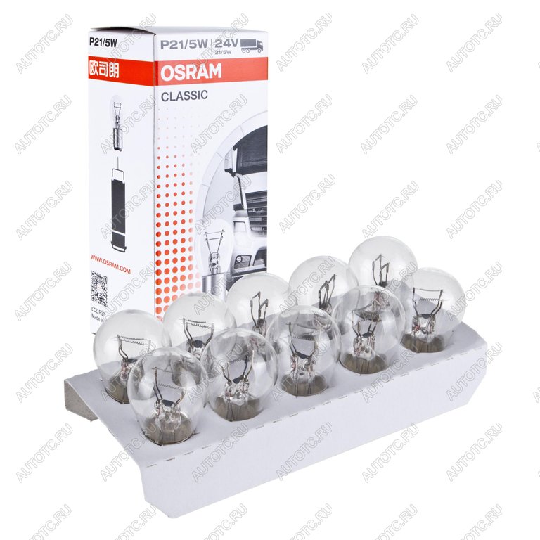52 р. Лампа 24V P215W BAY15d OSRAM OSRAM 7537clc  с доставкой в г. Пермь