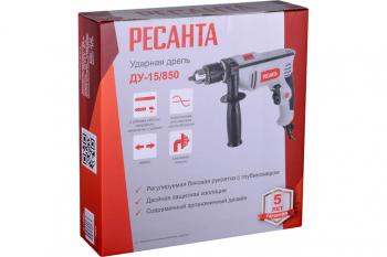 3 799 р. Дрель ударная 850Вт РЕСАНТА РЕСАНТА 7583  с доставкой в г. Пермь. Увеличить фотографию 15