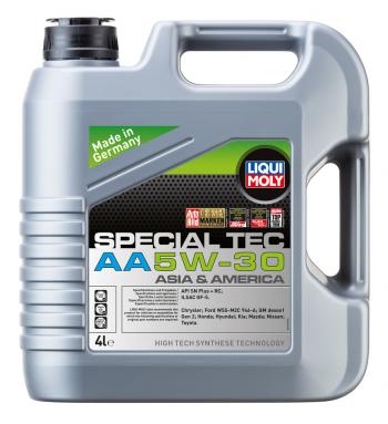 6 499 р. Масло моторное SPECIAL TEC AA GF-6А 5W30 синт.4л LIQUI MOLY LIQUI MOLY 7616  с доставкой в г. Пермь. Увеличить фотографию 1