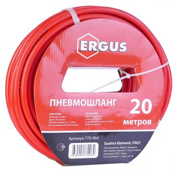 2 899 р. Шланг компрессора 6х11мм 20м ПВХ армированный Euro QUATTRO ELEMENTI QUATTRO ELEMENTI 770-964  с доставкой в г. Пермь. Увеличить фотографию 1