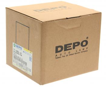 2 699 р. Фара SCANIA 4,P,G,R,T series дальнего света левая внутреняя DEPO DEPO 7712003lue  с доставкой в г. Пермь. Увеличить фотографию 4
